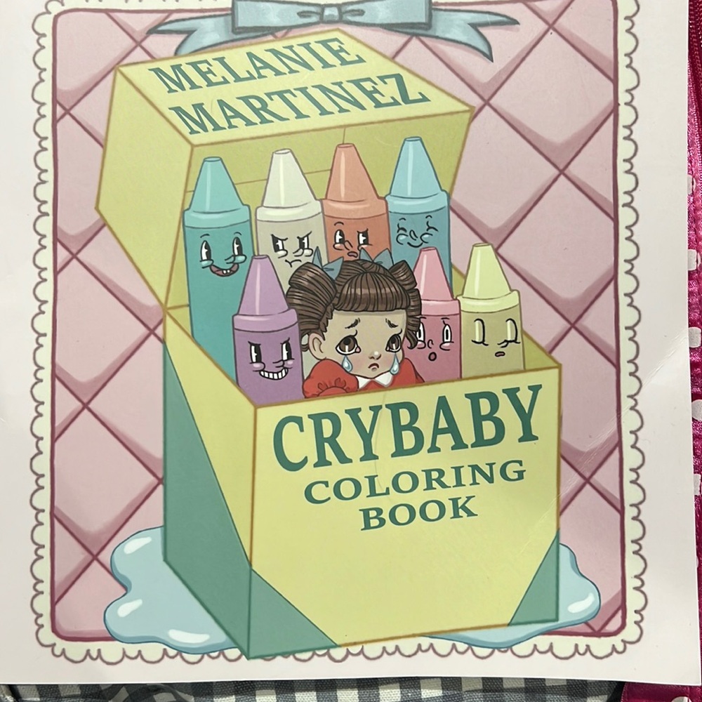 Melanie Martinez Crybaby Coloring book